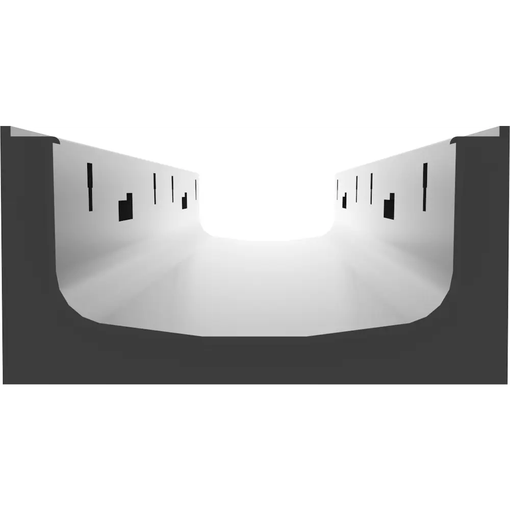 Лоток водосточный DN150 1000x196x100 мм GIDROLICA STLM-2058730 - Вид №2