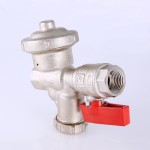 VT.300.N.04 Кран шаровой со встроенным фильтром и редуктором давления (КФРД) универсальный Valtec 1/2"  - Вид №5