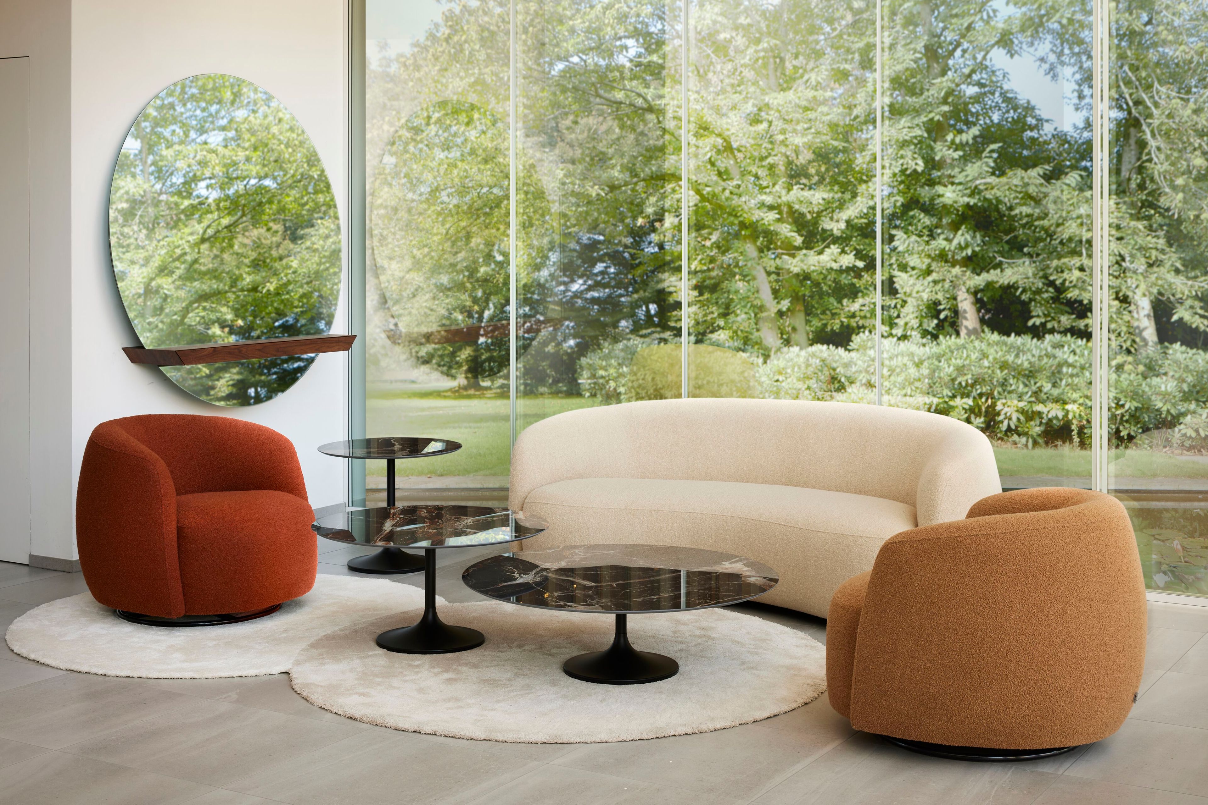 Круглый стол из Ксерамики Joli Central ARCH-00119340 - Вид №6