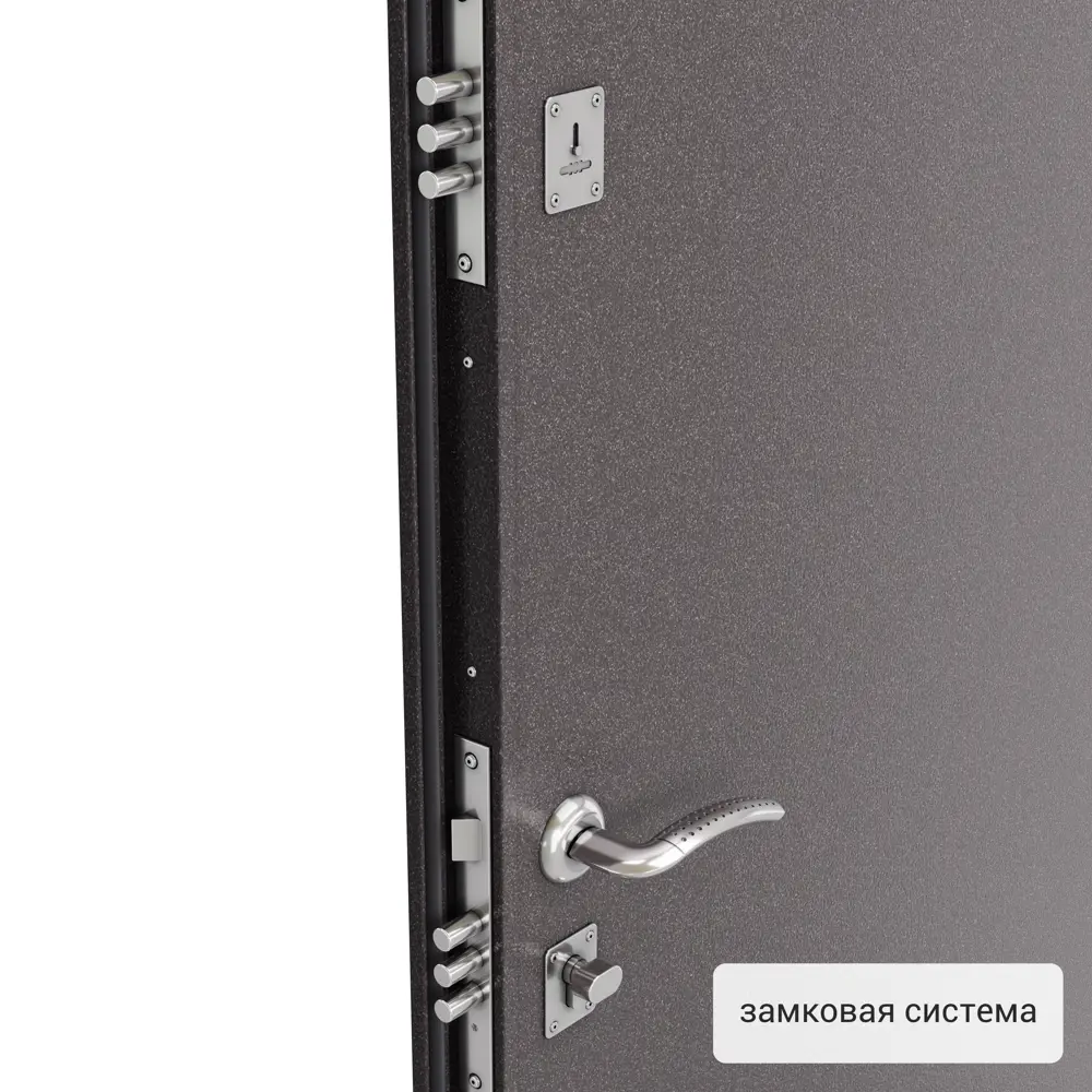 Дверь входная металлическая Стаф 950 мм правая цвет шоколад TOREX STLM-2080032 - Вид №2