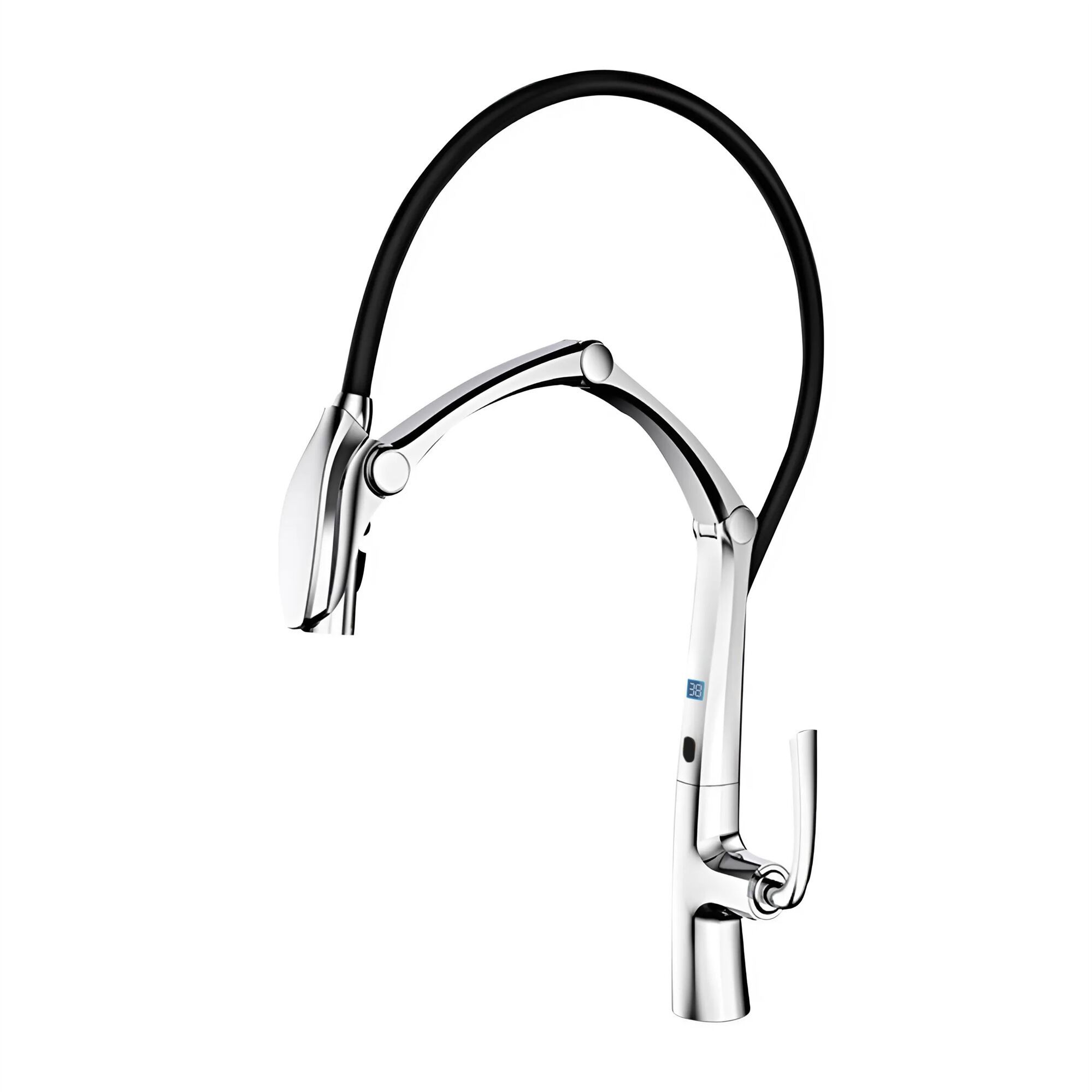 Смеситель для кухни на одно отверстие с выдвижным ручным душем Fontana Showers LANGRES ARCH-00027606 - Вид №1