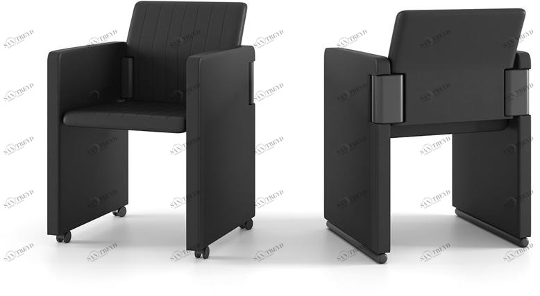 ESTEL GROUP Складное кресло для конференций из кожи sun-id-1405600