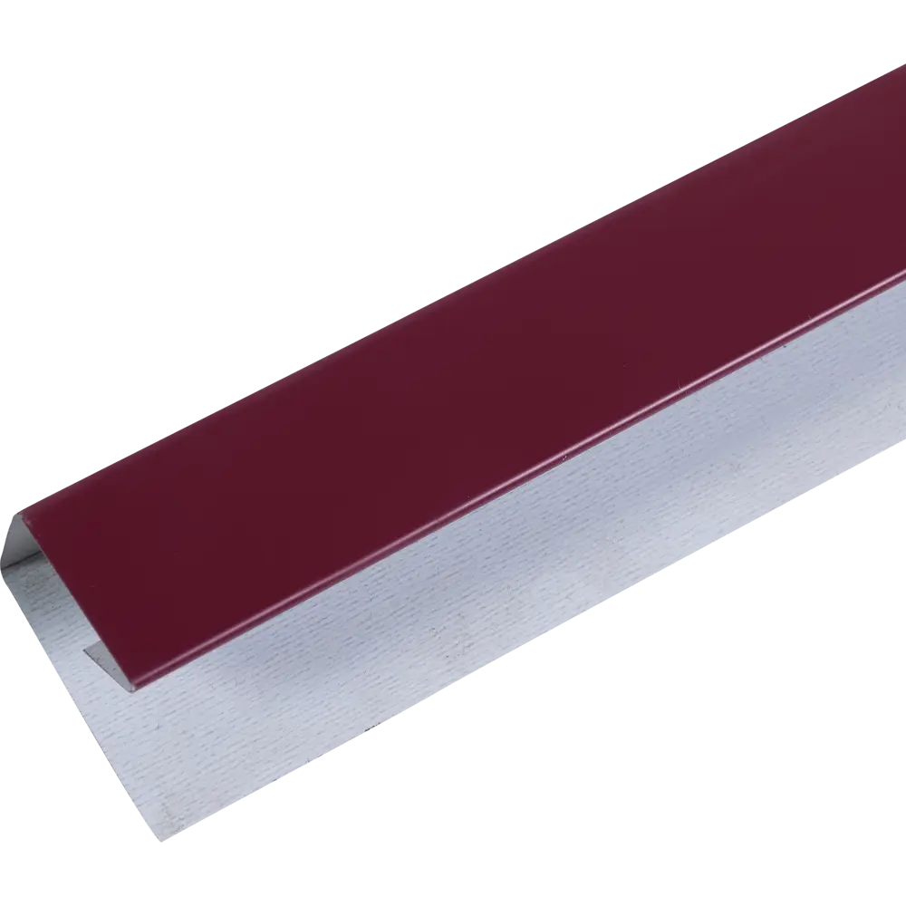 OPTIMA П-планка торцевая для профнастила красная 2000 мм 13168056 STLM-1563932