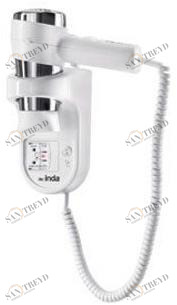 INDA® Электрический фен для гостиниц из полипропилена Hotellerie Av054b