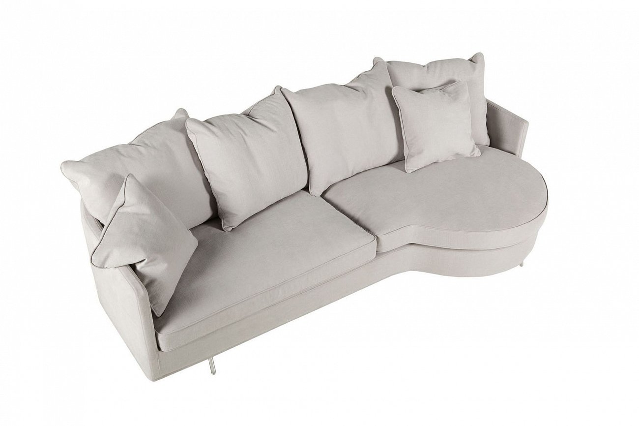 Диван Julia трехместный угловой светло-серый SITS ДИЗАЙНЕРСКИЕ, JULIA 192056 Серый  - Вид №3