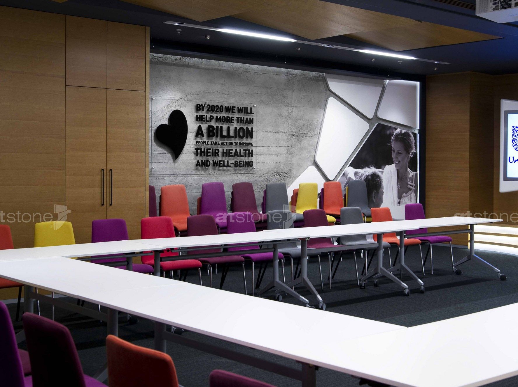 Трехмерная панель из стекловолокна для внутреннего / наружного применения с эффектом цемента Artstone Panel Systems HORMIGON ARCH-00001857 - Вид №6