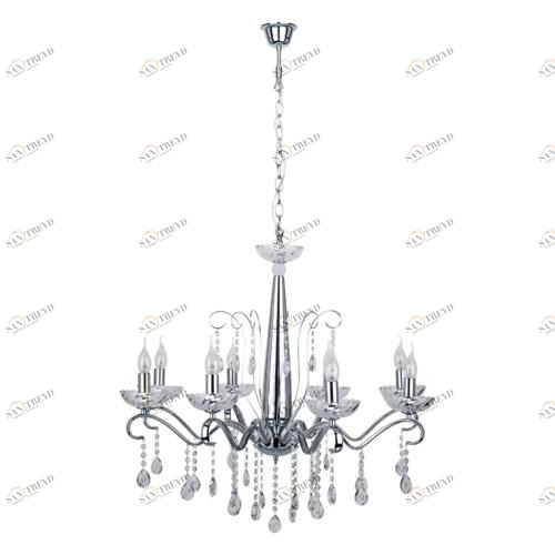 Дизайнерская подвесная люстра Spot Light Alessa 9014828 хром SPOT LIGHT ДИЗАЙНЕРСКИЕ, ALESSA 108162 Хром 