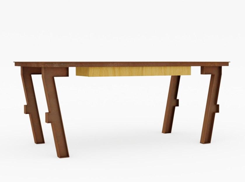 TrackDesign Прямоугольный стол с ящиками Seven Tt2874001/tt2874002 - Вид №2