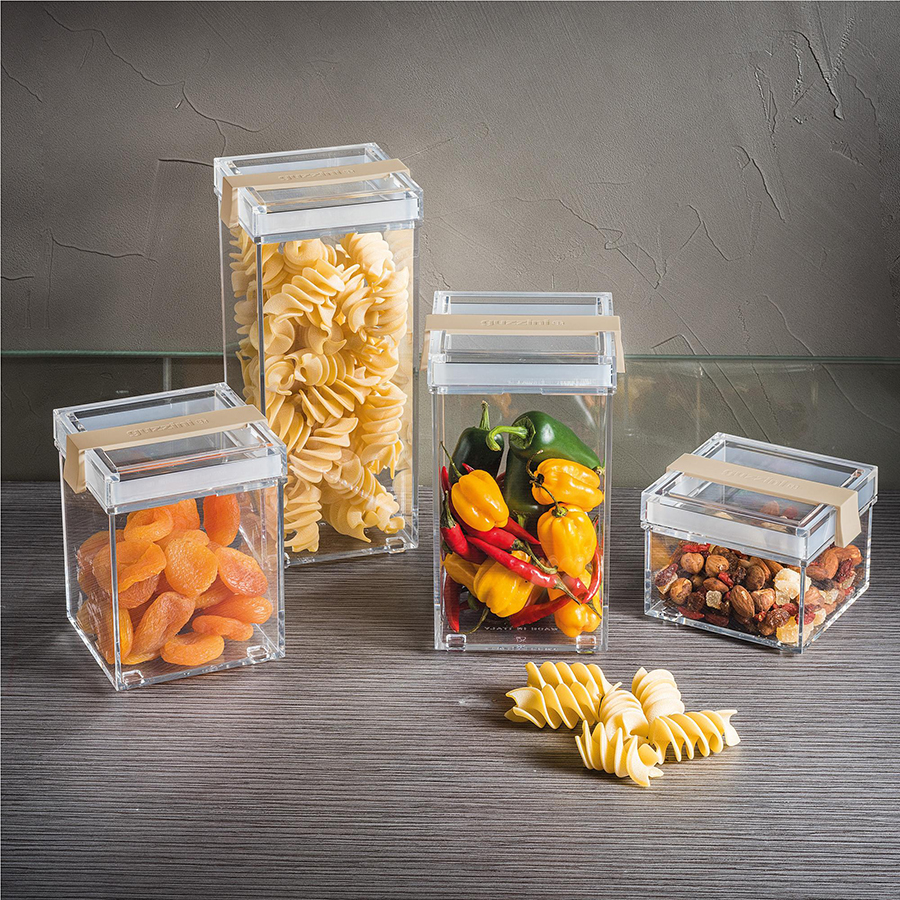 Контейнер с крышкой Click&Fresh M белый Guzzini 16920111 - Вид №3