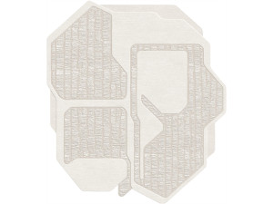 Бамбуковый Шелковый прямоугольный ковер