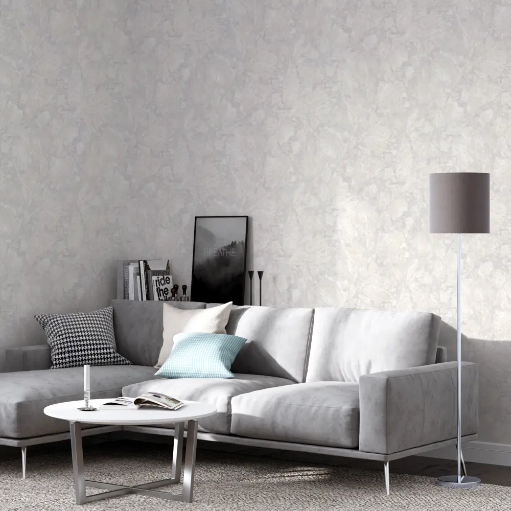 Обои флизелиновые Palitra Life Berg светло-бежевые 0.53 м PL51036-11 85947926 STLM-2184216 - Вид №3