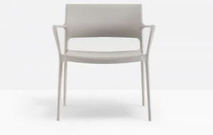 Pedrali Штабелируемое кресло из полипропилена с подлокотниками Ara