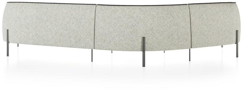 Liu Jo Living Collection Модульный тканевый диван Ceci est un caillou Cl1 - Вид №5