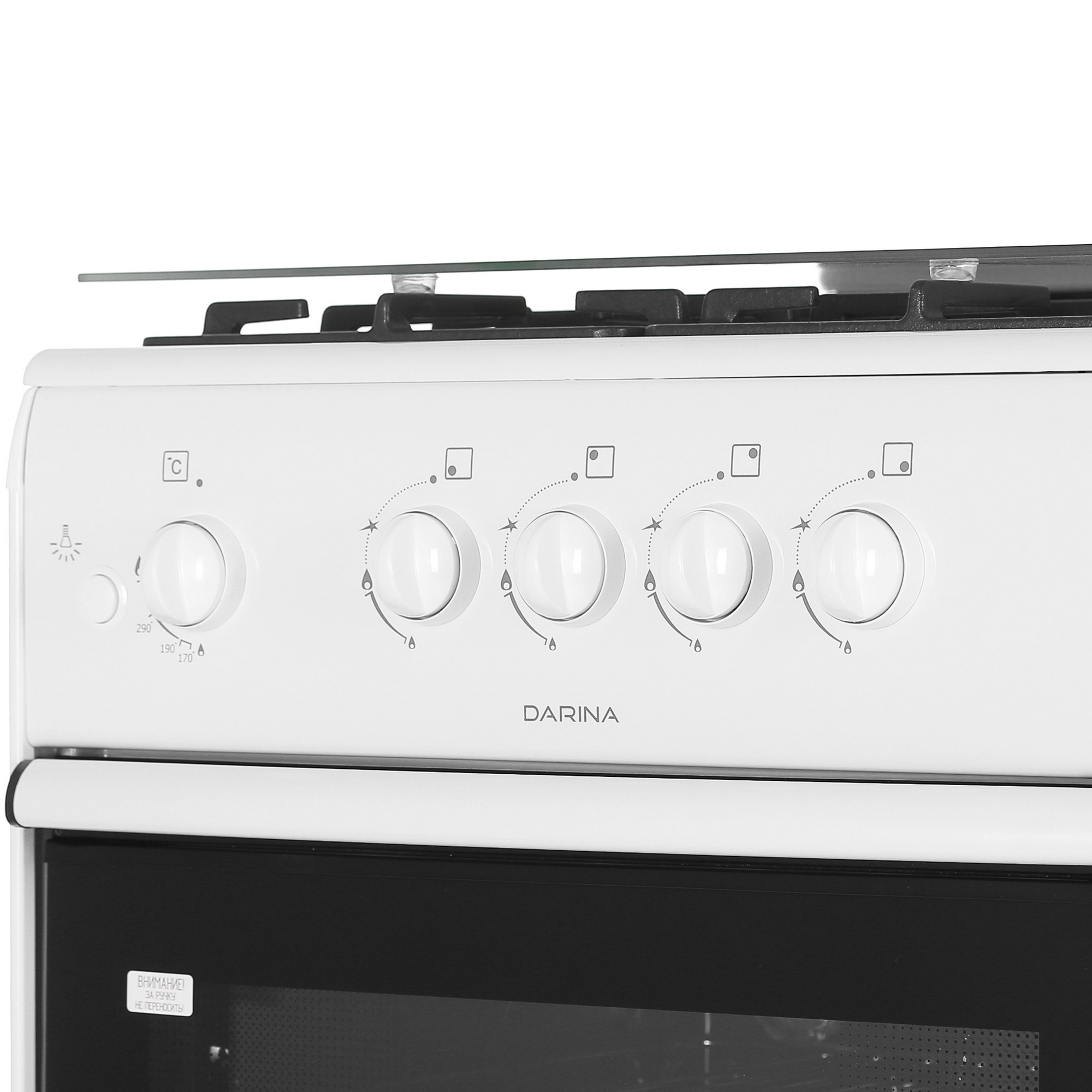 5362587 Газовая плита DARINA B1 3G07 W белый STDN-0081024 - Вид №3