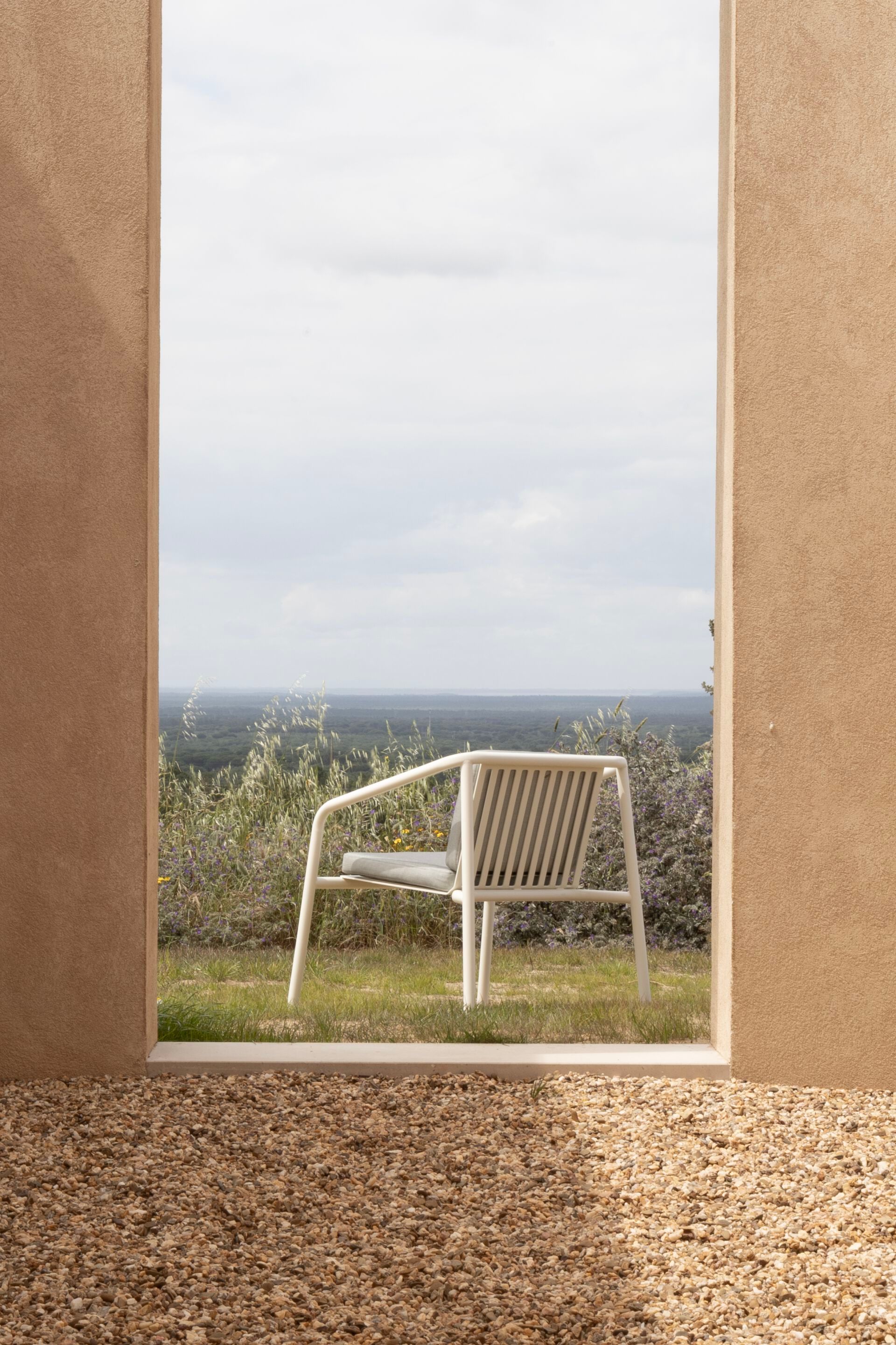 Алюминиевый садовый стул с подлокотниками Branca Lisboa Erva ARCH-00100316 - Вид №8