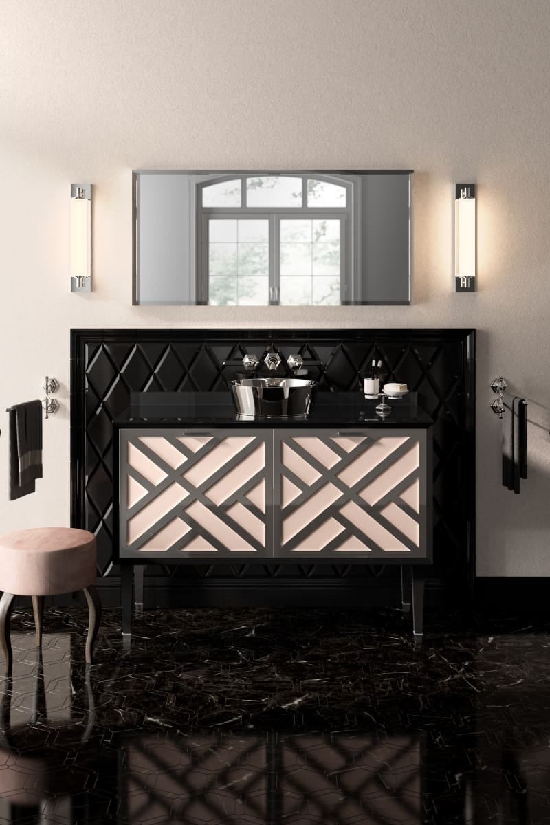 Деревянный одноместный напольный умывальник с дверцами Park Avenue CORA 2A ARCH-00092113 - Вид №7