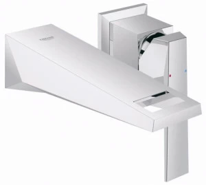 Внешняя часть смесителя для раковины GROHE Allure Brilliant на 2 отверстия (вынос 161 мм), хром (19781000)
