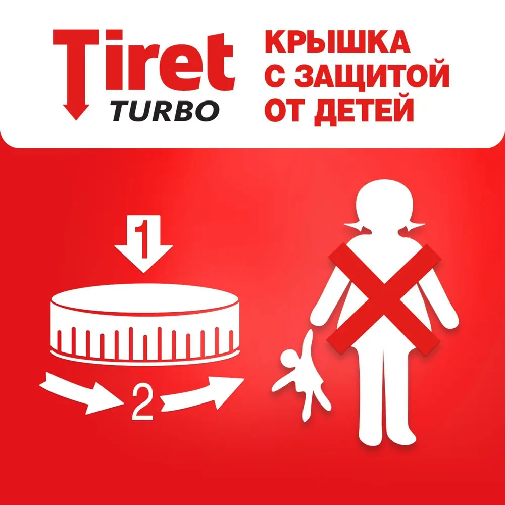 Гель Tiret Turbo для глубокой прочистки труб 1 л 88294290 STLM-0077407 - Вид №6