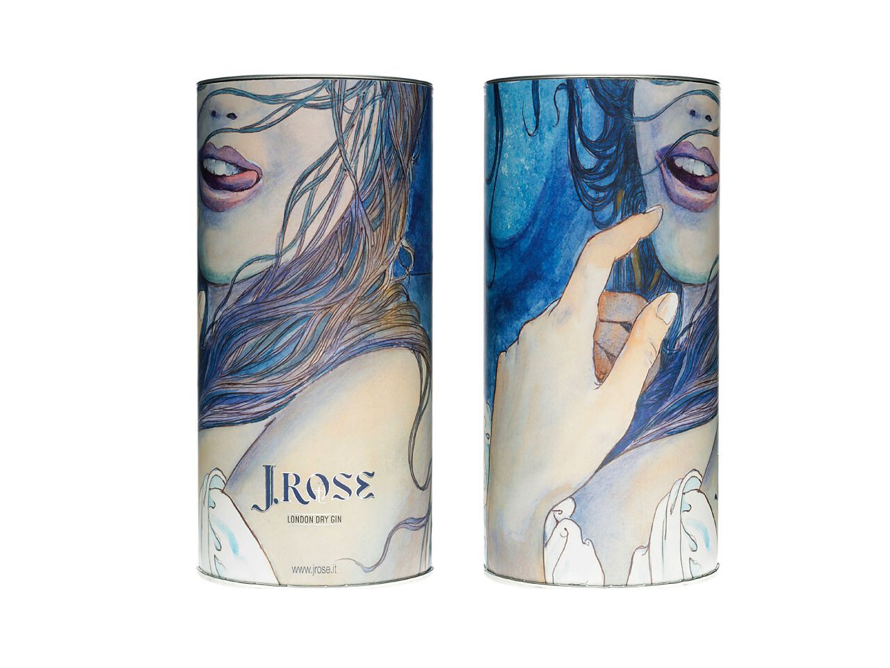 Бутылка джина с этикеткой ручной работы J.Rose J. Rose London Dry Gin ARCH-00028419 - Вид №1