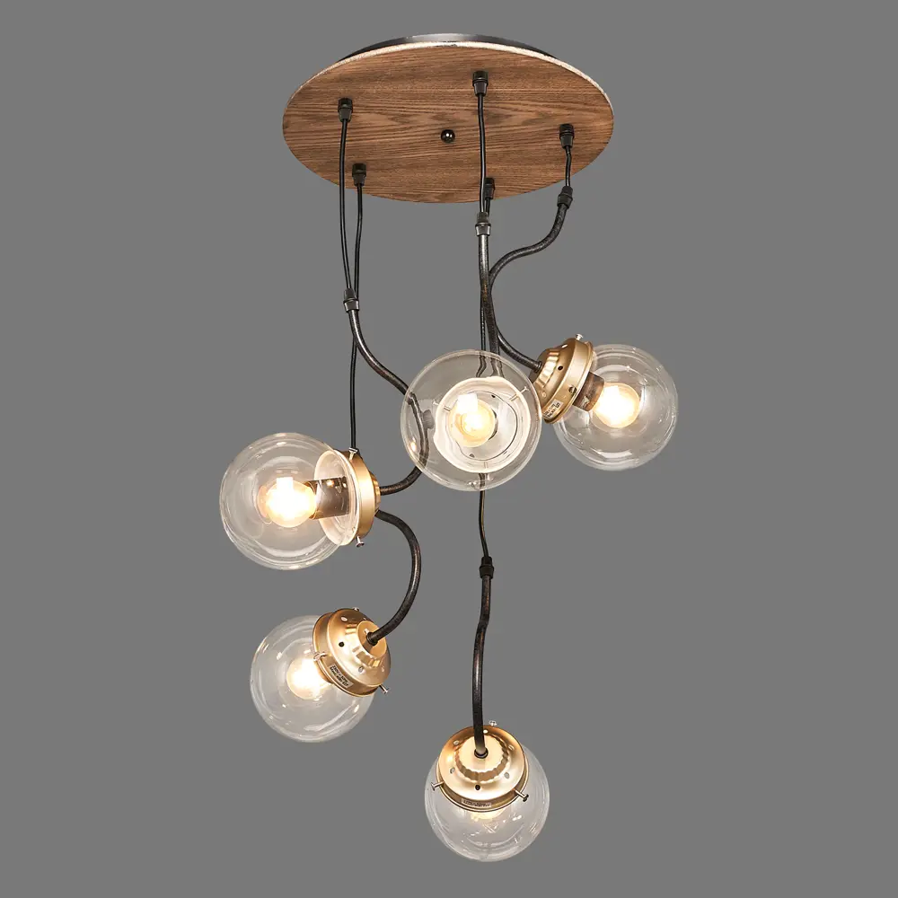 Подвес Terra 5xE27x40 Вт LAMPLANDIA STLM-2016319 - Вид №2