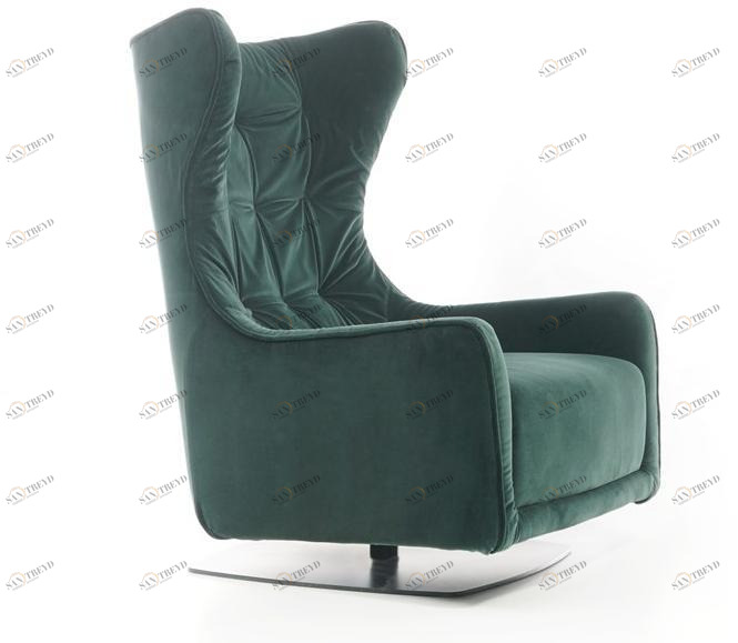 ENNE Кресло Bergere из бархата sun-id-1387961