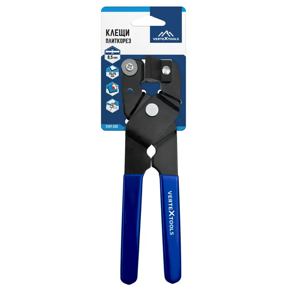 Клещи-плиткорез Vertextools 0109-200 200 мм 89398947 STLM-2029640  - Вид №2