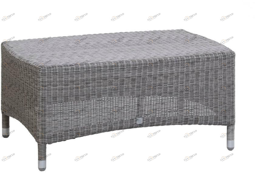 Kok Maison Низкий прямоугольный журнальный столик из полиэтилена Résine fine sun-id-1439991