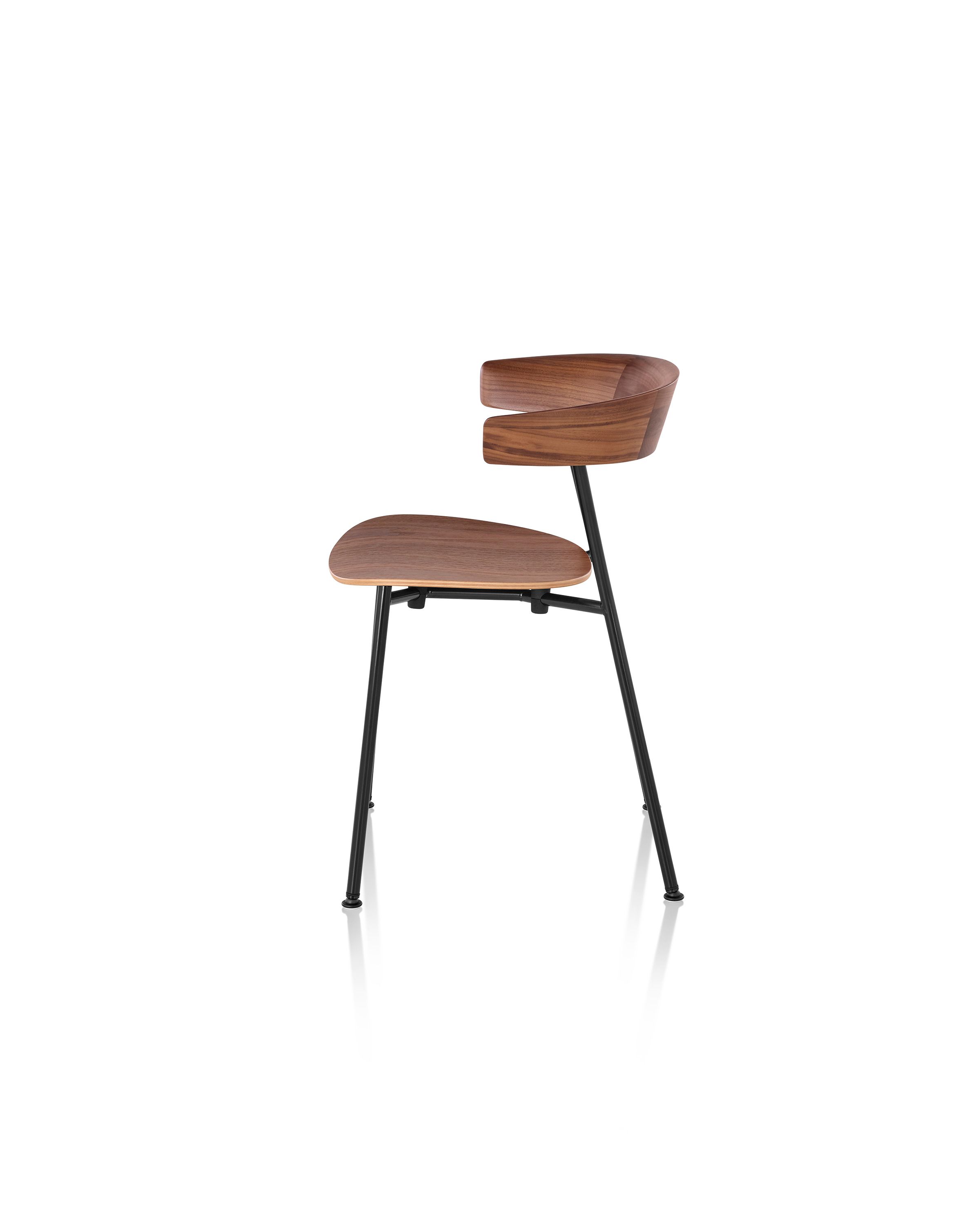 Деревянный стул с деревянной или металлической основой Herman Miller Leeway ARCH-00056285 - Вид №22