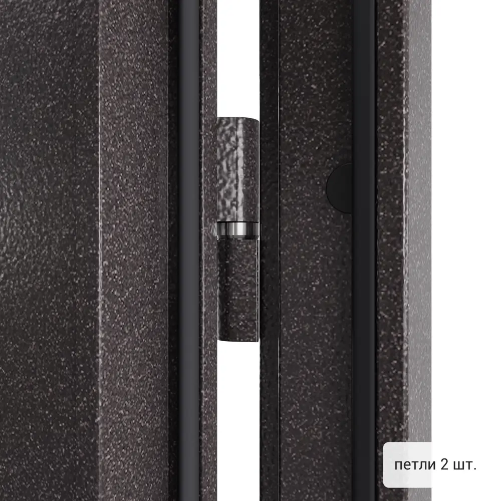 Дверь входная металлическая Стаф 860 мм правая цвет шоколад TOREX STLM-2067453 - Вид №4