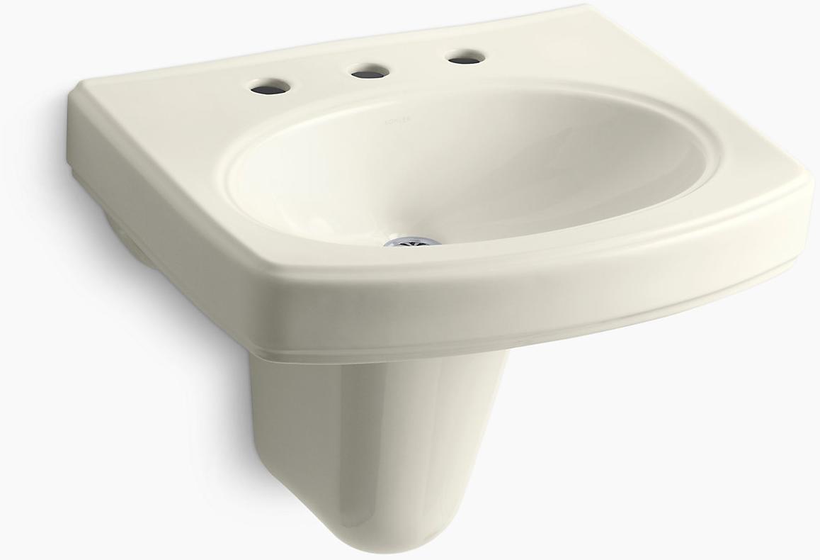 KOHLER Настенная раковина для ванной комнаты Pinoir, 8 шт. K-2035-8-96 