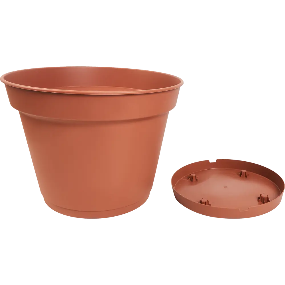 IDI LAND Mint — цветочный горшок терракотовый 20 л для комнатных растений 86370210 STLM-0068219 - Вид №1