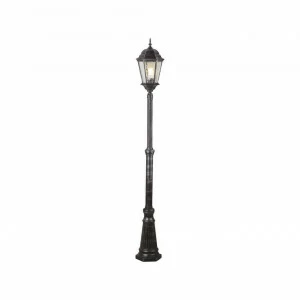 Садово-парковый светильник Arte Lamp Genova A1207PA-1BS ARTE LAMP ФОНАРЬ 268773 Черный
