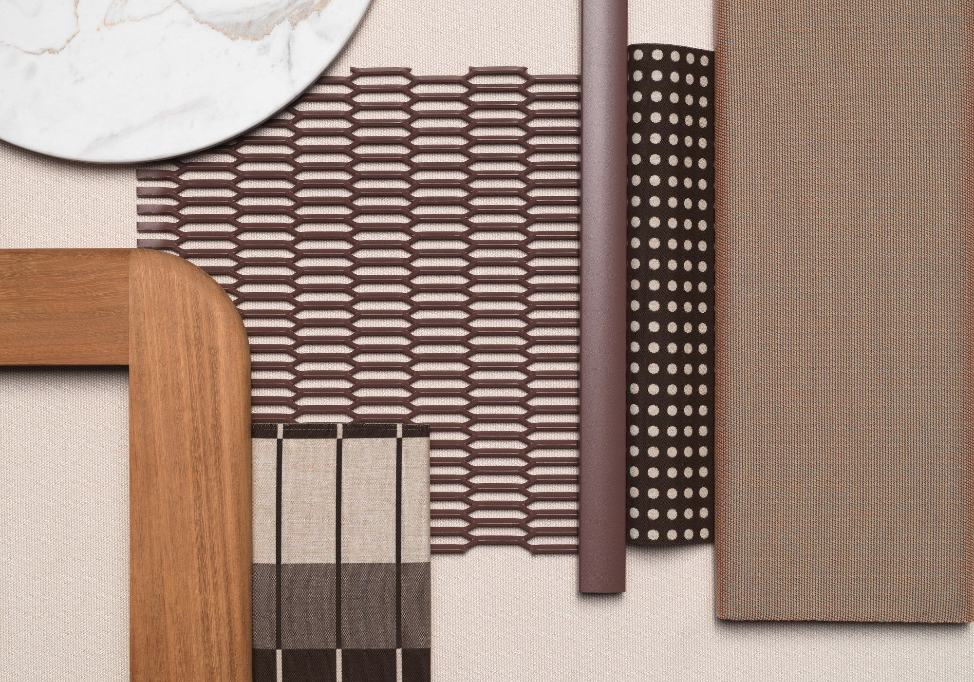 Садовый стол из тикового дерева Kettal сетка ARCH-00065465 - Вид №11