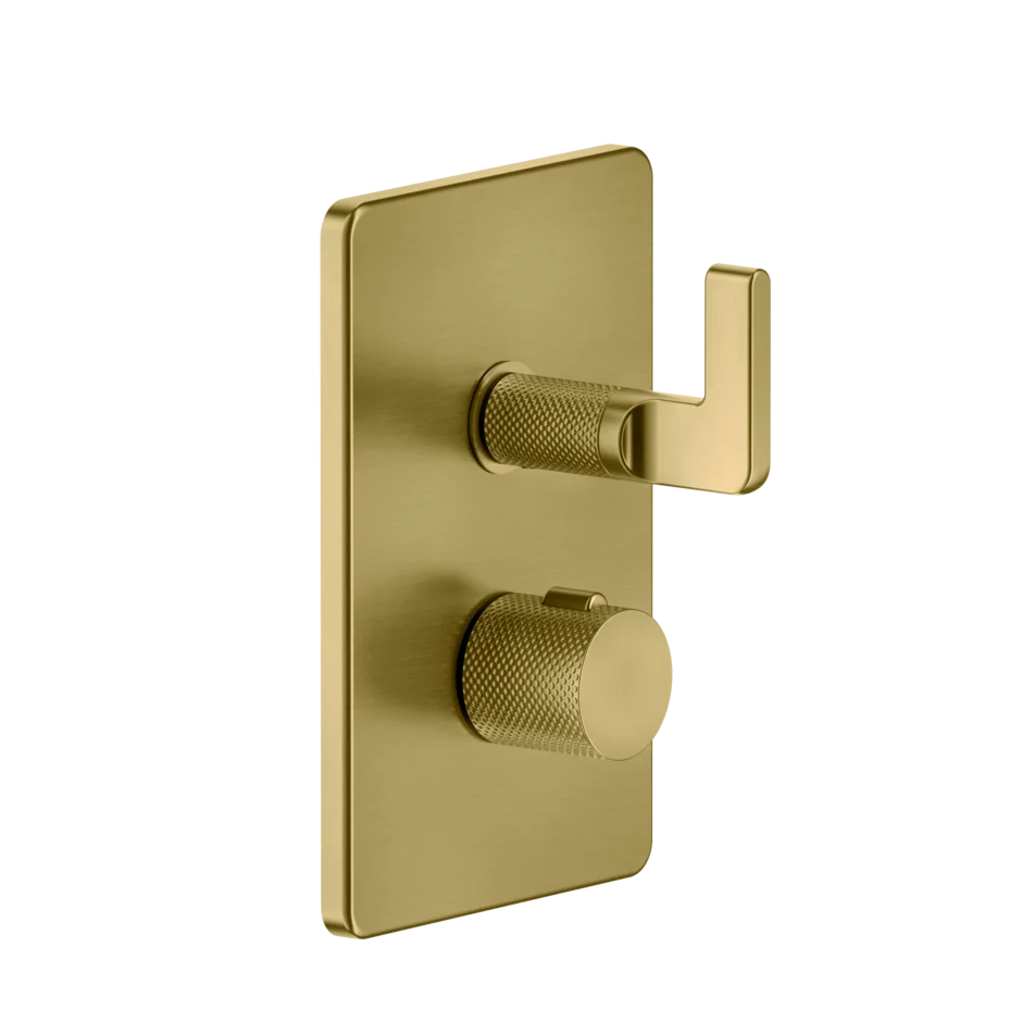 Смеситель для душа 58132 716 Gessi Inciso PVD С ЗОЛОТОЙ ЩЕТКОЙ 58132716