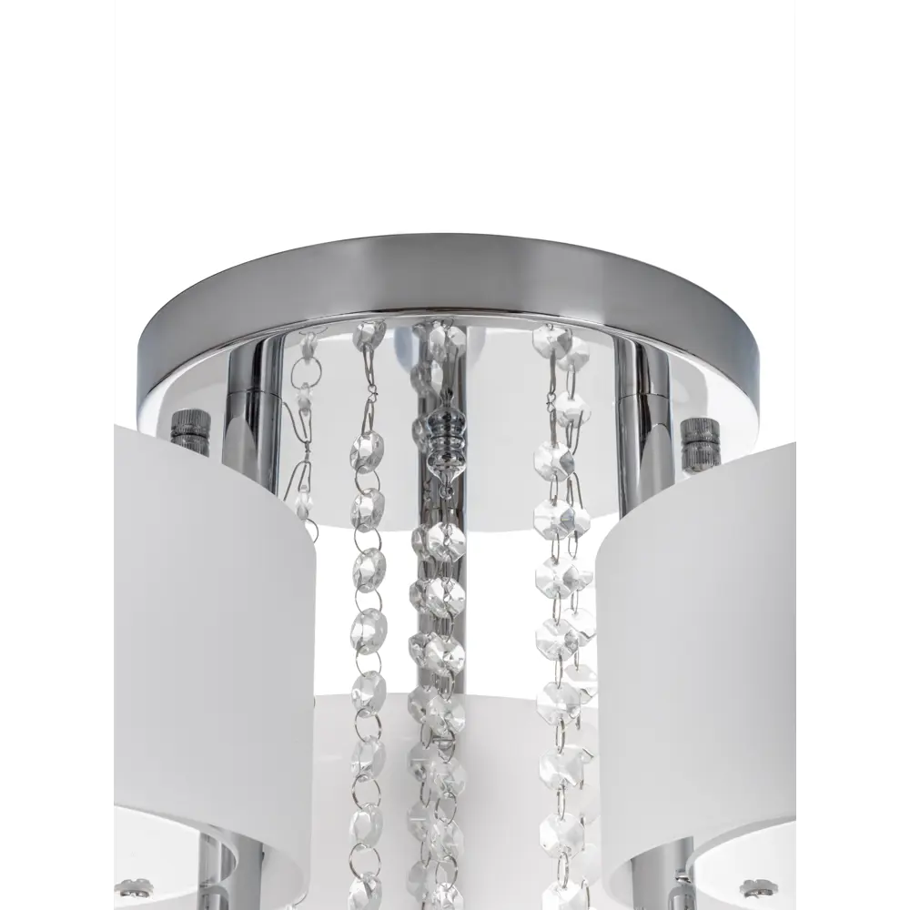 Люстра потолочная Lamplandia Lima 3017-3, 3 лампы, 12 м², цвет белый STLM-2138237 - Вид №4