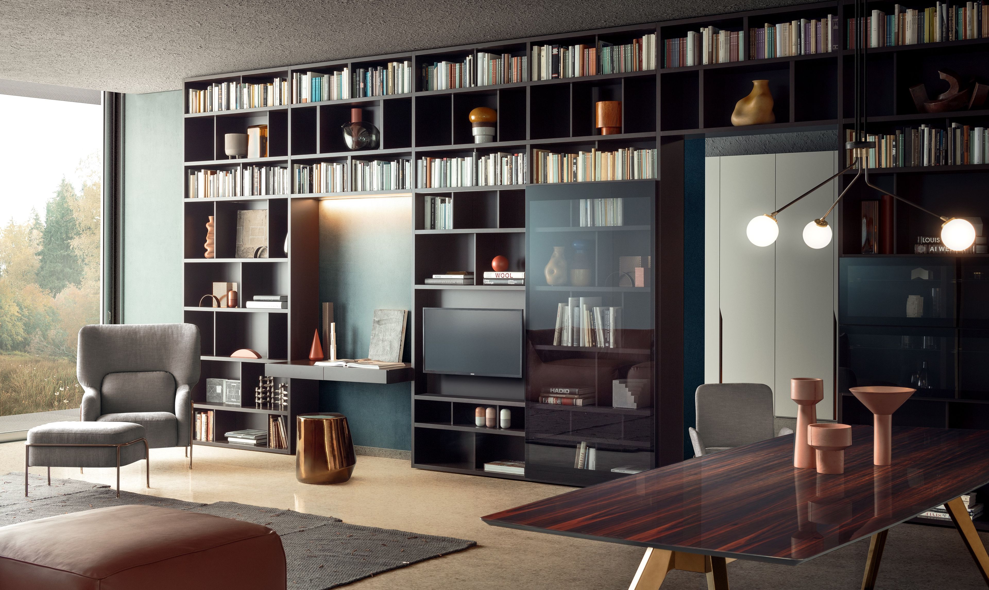 Письменный стол для книжного шкафа Pianca ALA ARCH-00029878 - Вид №3