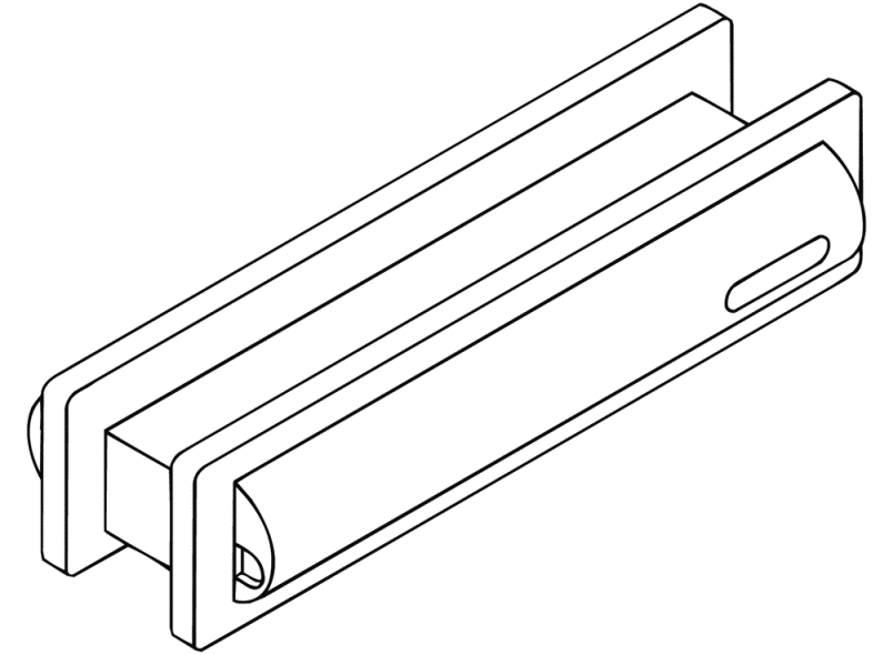 680.110.1 почтовый ящик HEWI Türzubehör  - Вид №2