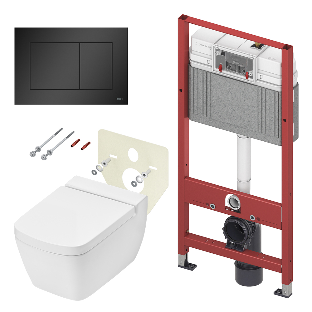 K440407.WC2 Комплекты из инсталляций, панелей смыва и унитазов one Tece 