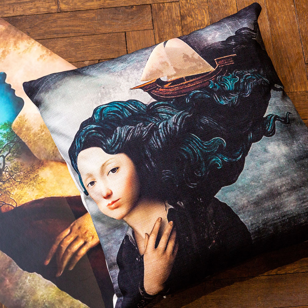 2719308 Декоративная подушка «Ветер и море» Object Desire  - Вид №2