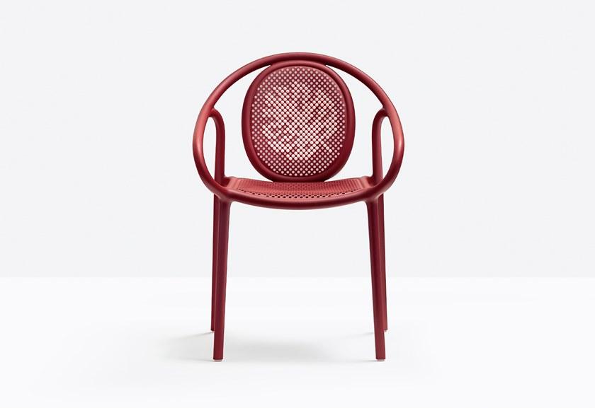 Pedrali Стул из полипропилена штабелируемый с подлокотниками sun-id-1467886 - Вид №5