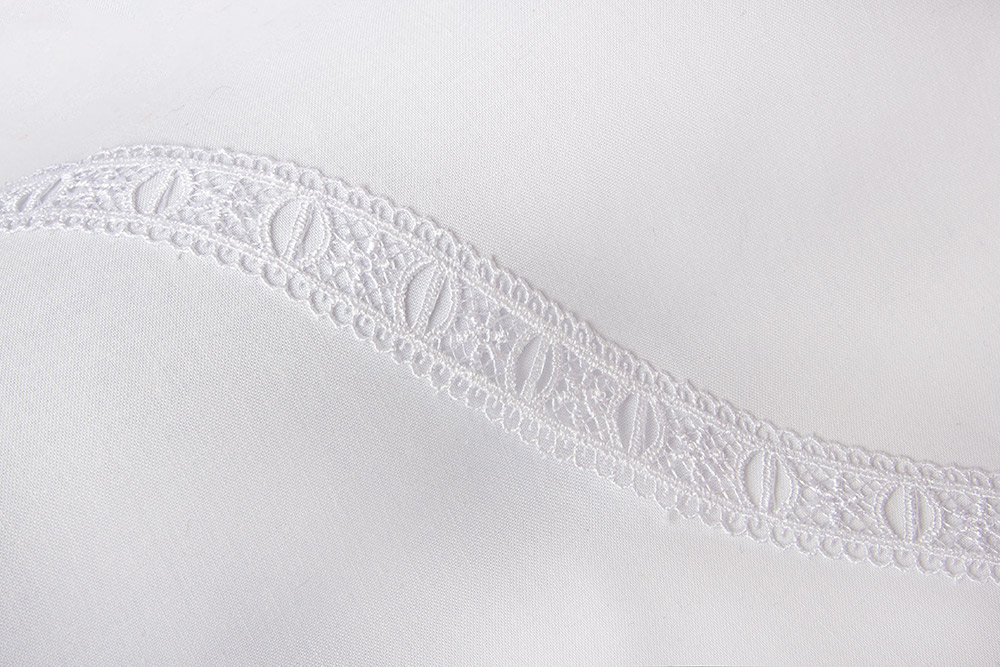 3244 Гипюр 25 мм в пакете Турция белый Gamma 