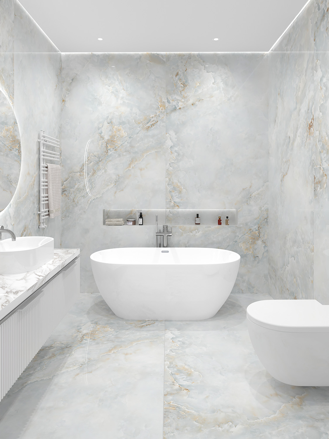 SOLANO BLUE: Элегантность в каждом сантиметре STP-ST170 INCOLOR Double Polished - Вид №2