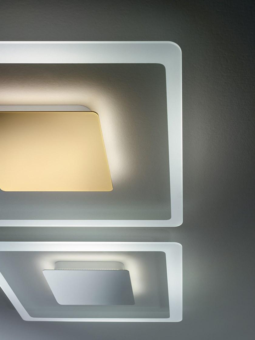 Linea Light Group Светодиодный настенный светильник из стали и стекла Aruba sun-id-1385478 - Вид №3