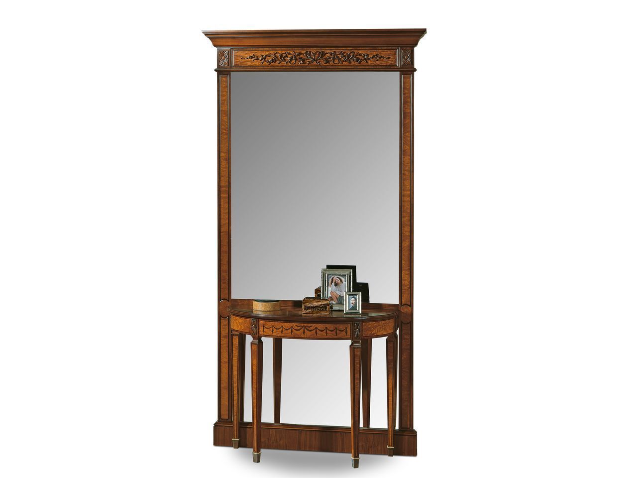 Деревянная консоль с зеркалом Hurtado Traditional ARCH-00014082