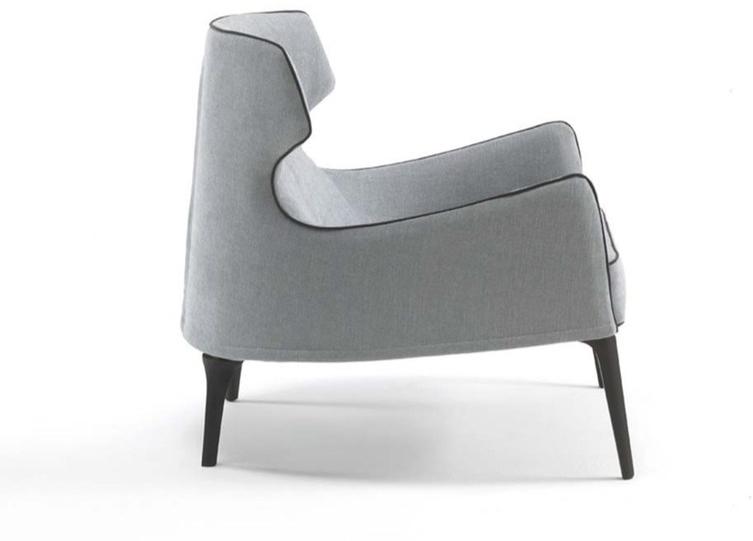 Frigerio Salotti Кресло Bergere из ткани с подлокотниками Crosby sun-id-1374445 - Вид №3