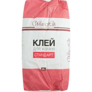 Клей для плитки и камня White Hills Стандарт Серый 25 кг 82278426 STLM-2161483