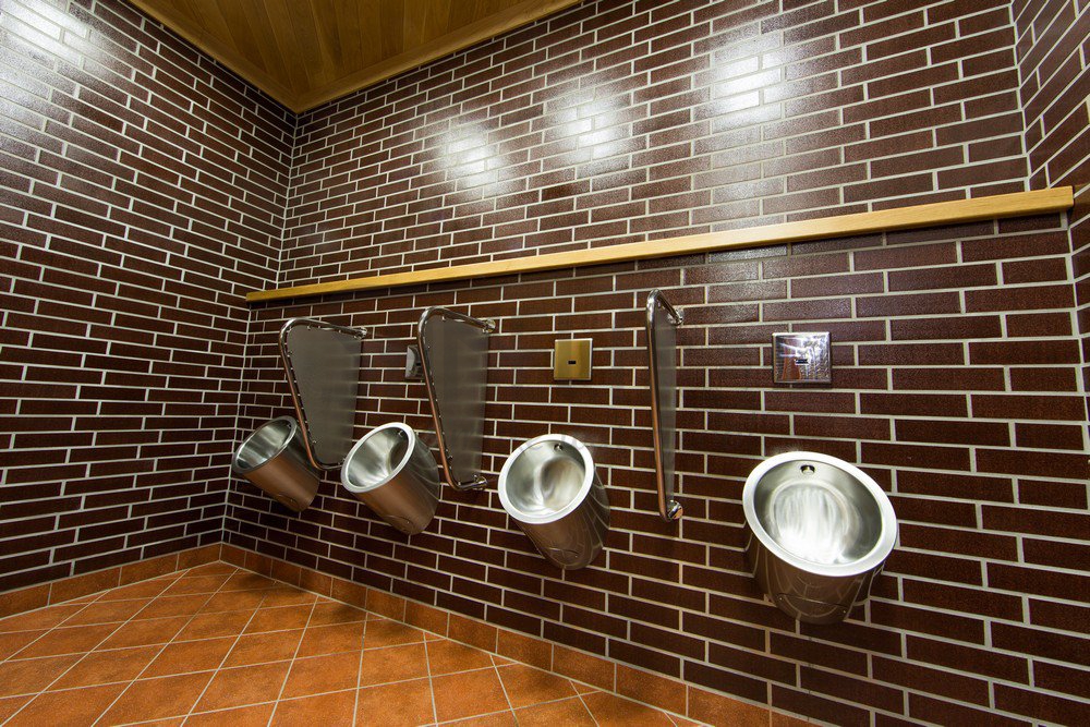 91060 Антивандальный нержавеющий подвесной писсуар SANELA  - Вид №2