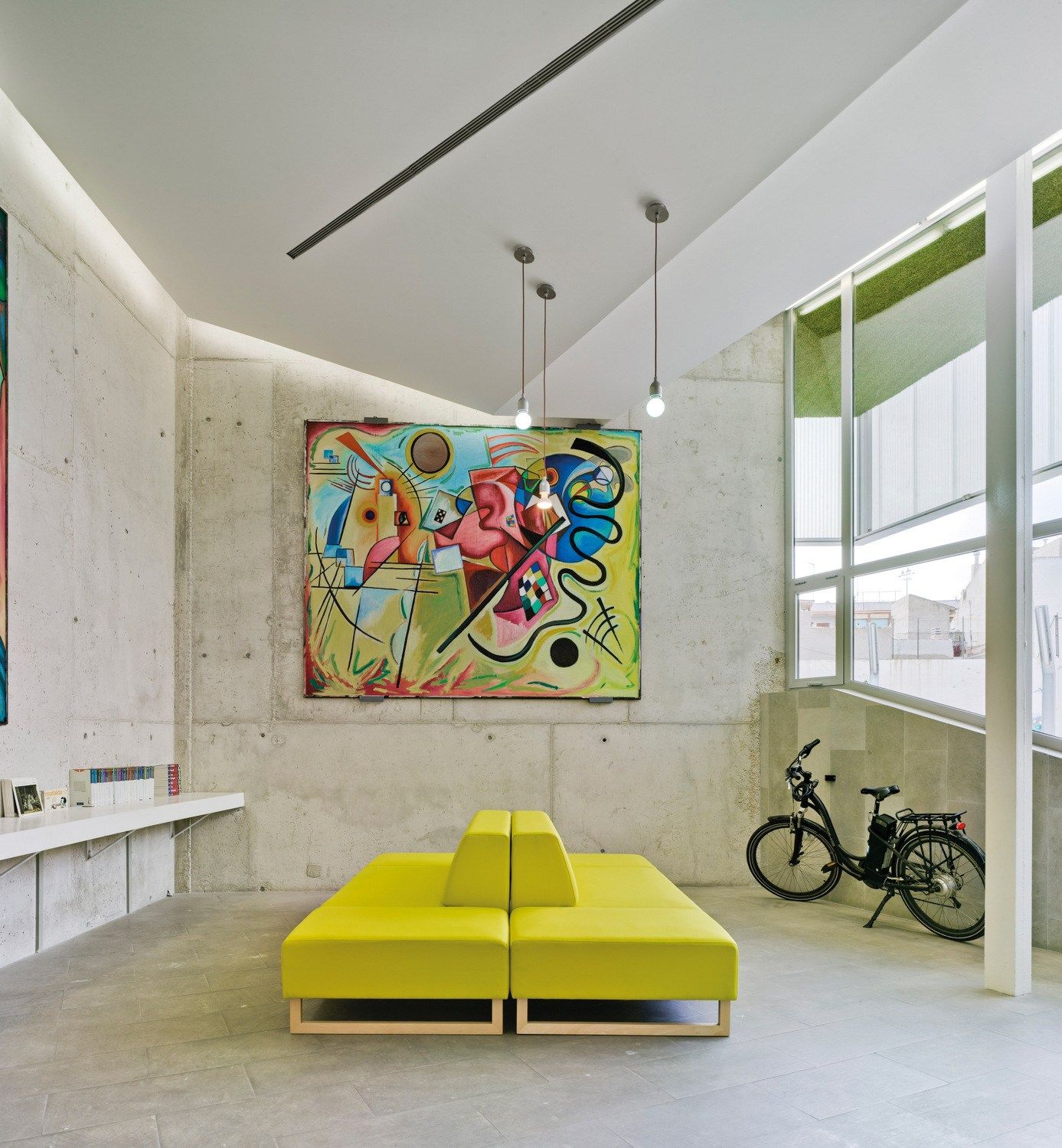 Модульная кожаная скамья SANCAL ARCH-00079088 - Вид №1