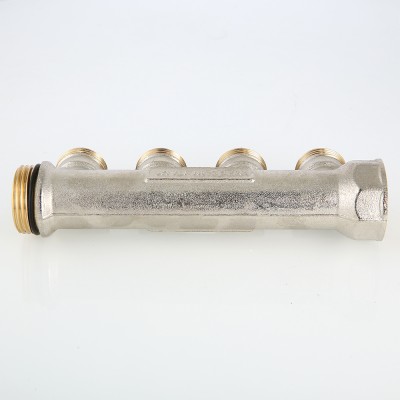 VTc.500.NE.060502 Коллектор c наружной резьбой под "евроконус" Valtec 1", 2 х 3/4", "евроконус"  - Вид №4