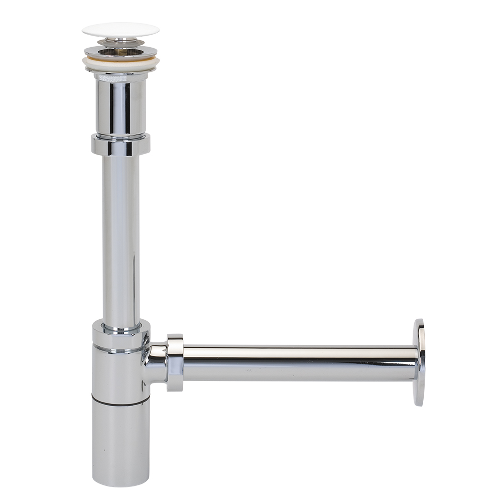 102119060  Сифон Push-and-Drop с керамической заглушкой Eca  - Вид №1